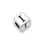 Silver Alphabet Beads