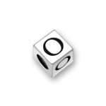 Silver Alphabet Beads