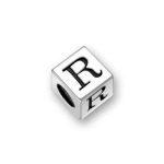 Pewter Alphabet Beads