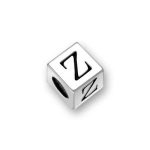 Pewter Alphabet Beads