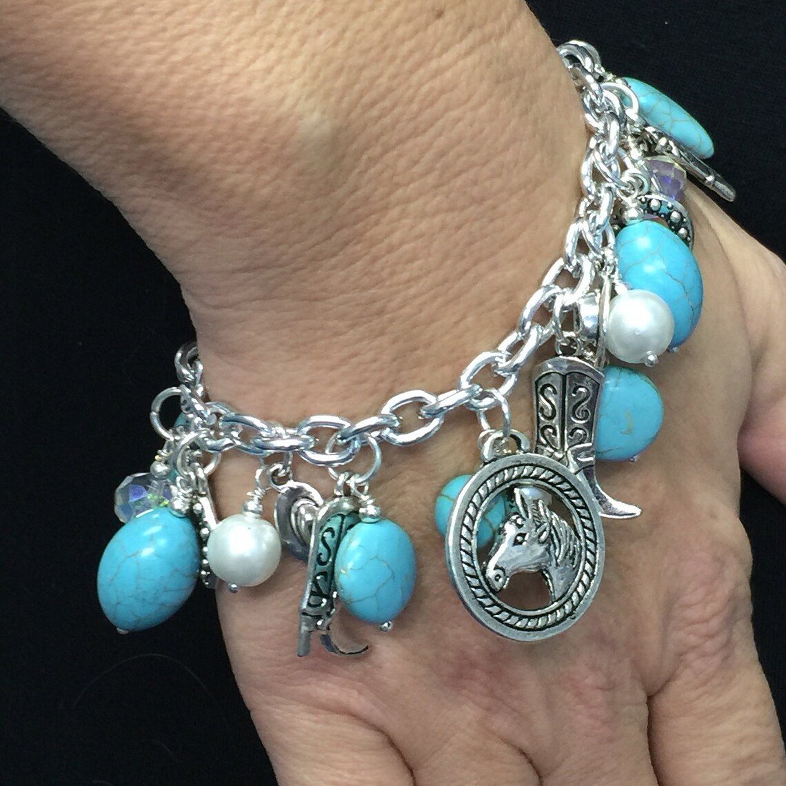 horse charm bracelet