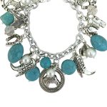 cowgirl charm bracelet