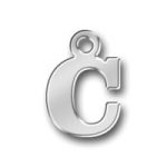 Letter C Charm
