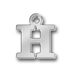 Letter H Charm