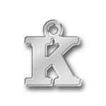 Letter K Charm