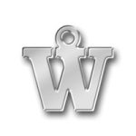 Letter W Charm
