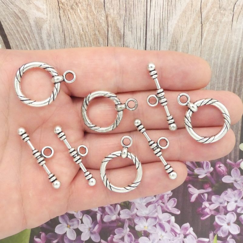 Large Toggle Clasp for Jewelry Making