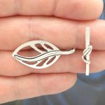 Leaf Toggle Clasp