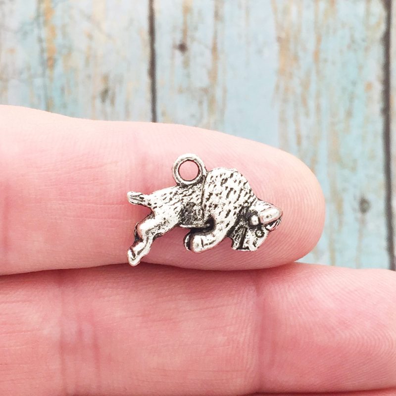 Buffalo Charms for Jewelry Making