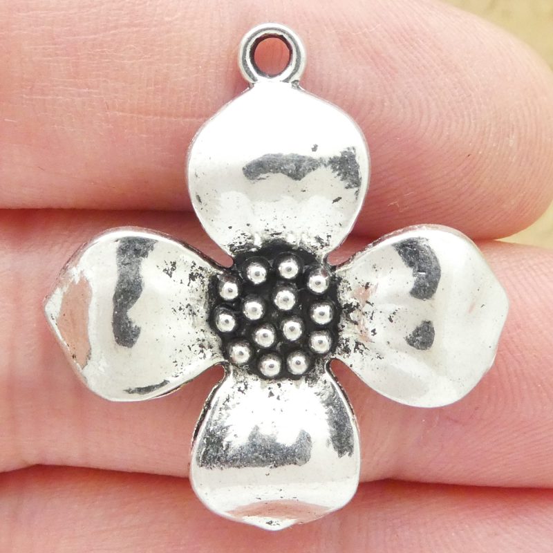 dogwood flower charm