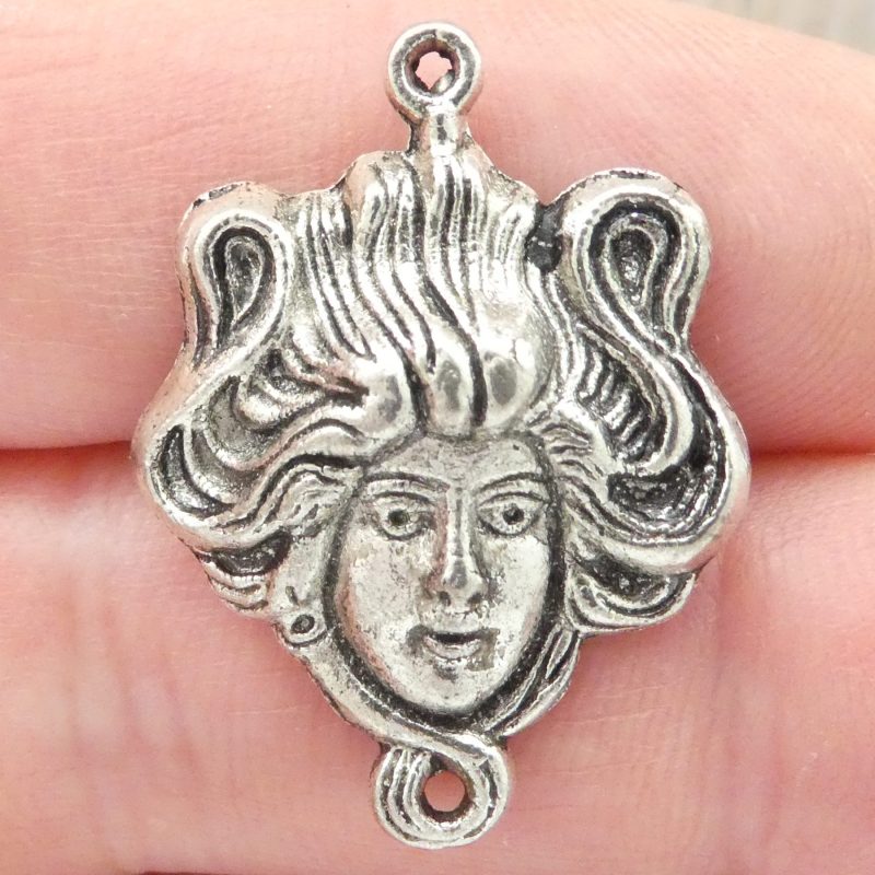 Medusa Head Charm