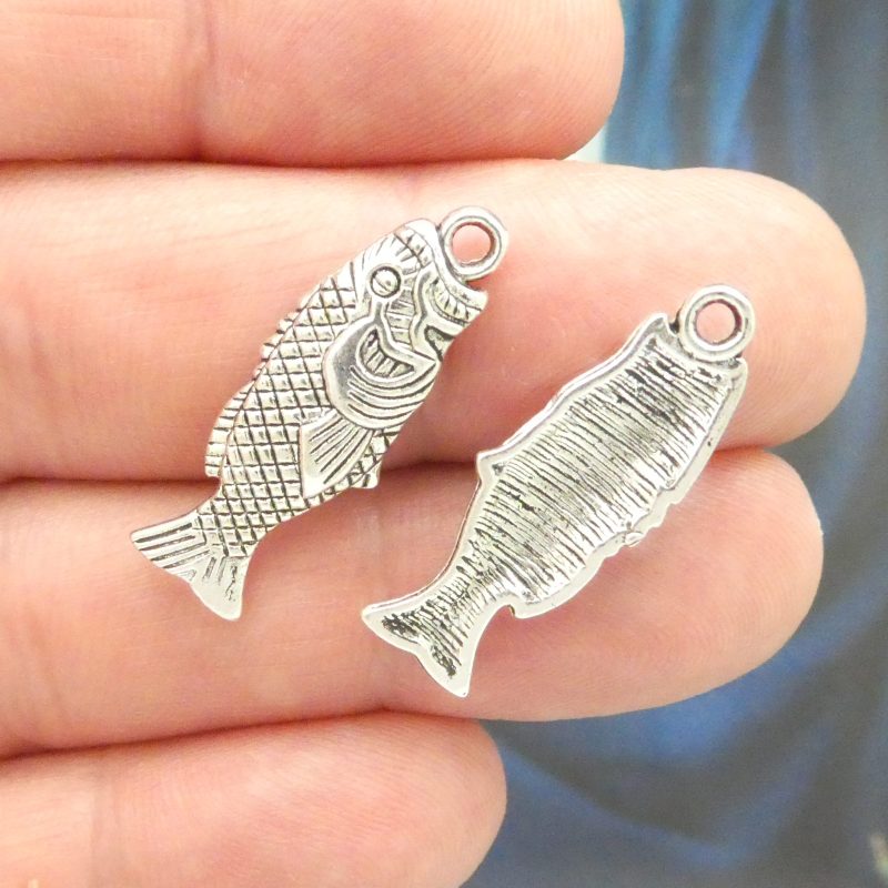 fish charms for jewelry making