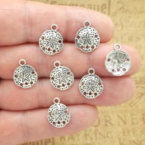 Sand Dollar Charms Bulk