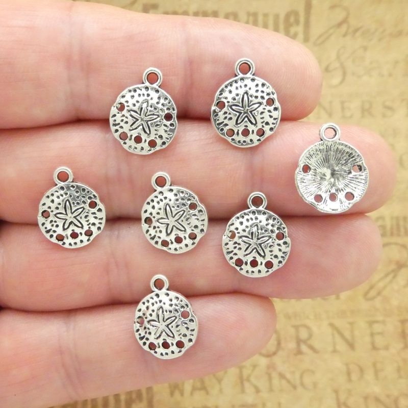 Sand Dollar Charms Bulk
