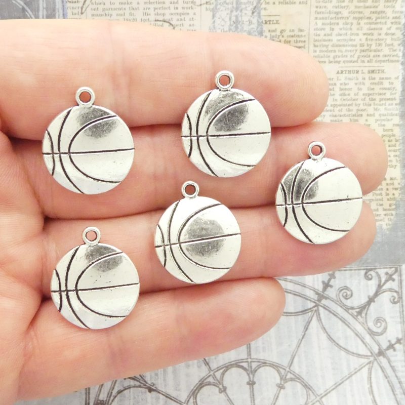 basketball charms bulk