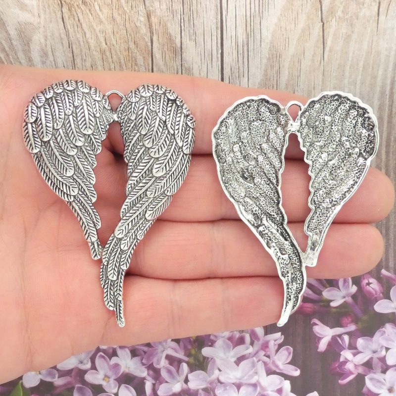 angel wings pendants bulk