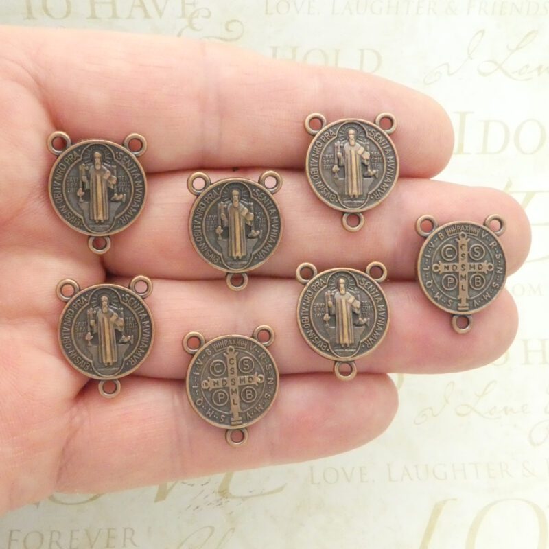 St Benedict medal rosary centers bulk