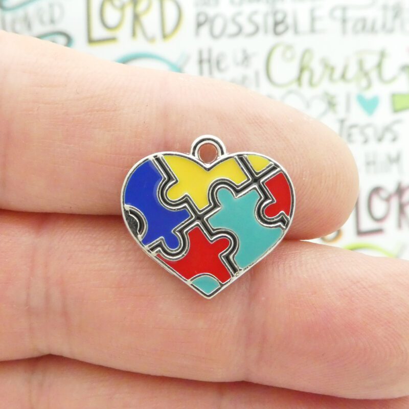 autism charms bulk