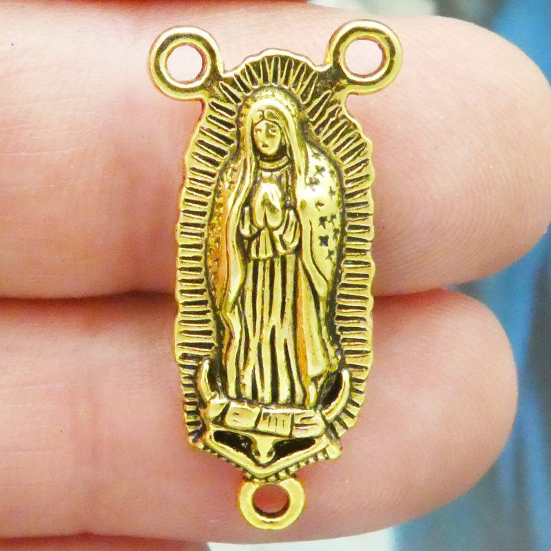 Our Lady of Guadalupe Rosary Centerpiece