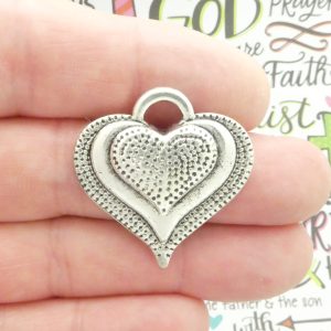 Heart Charms Wholesale