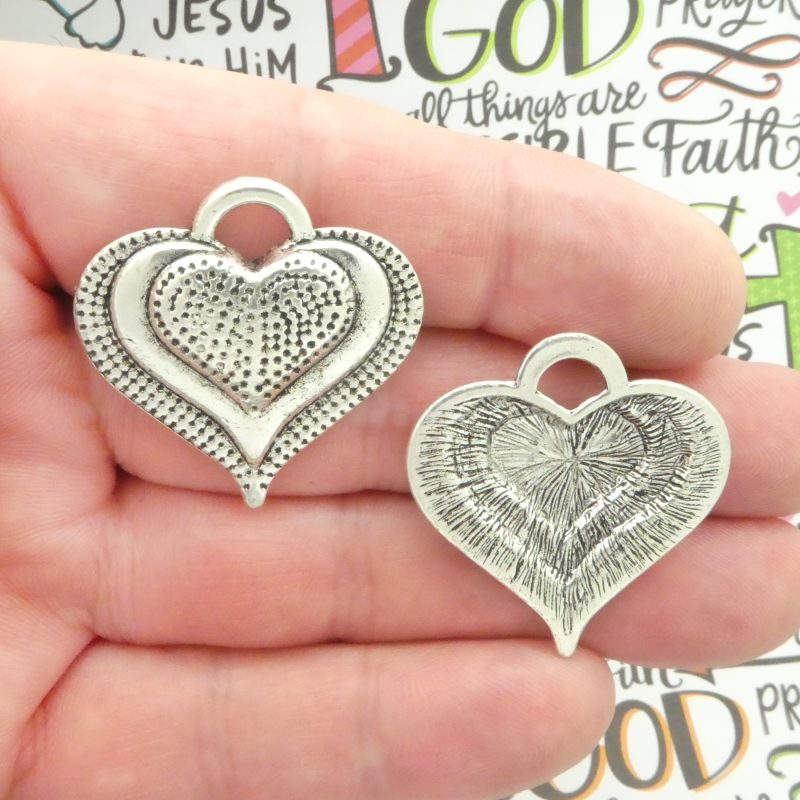 Heart Charms Wholesale