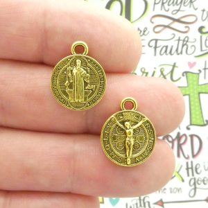 St Benedict Charm Medals Bulk