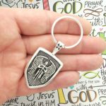 St Michael Keychain