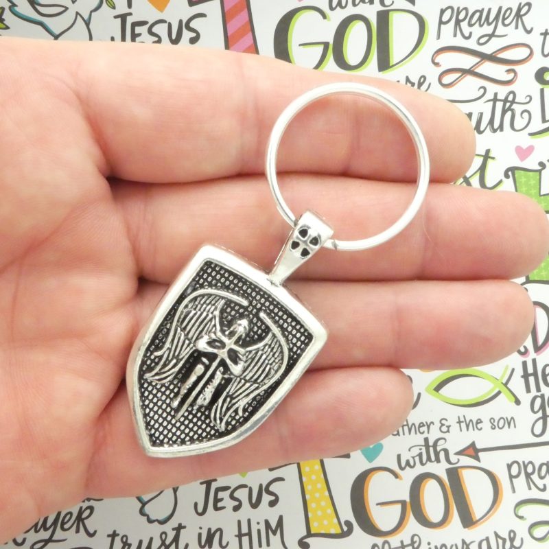 St Michael Keychain