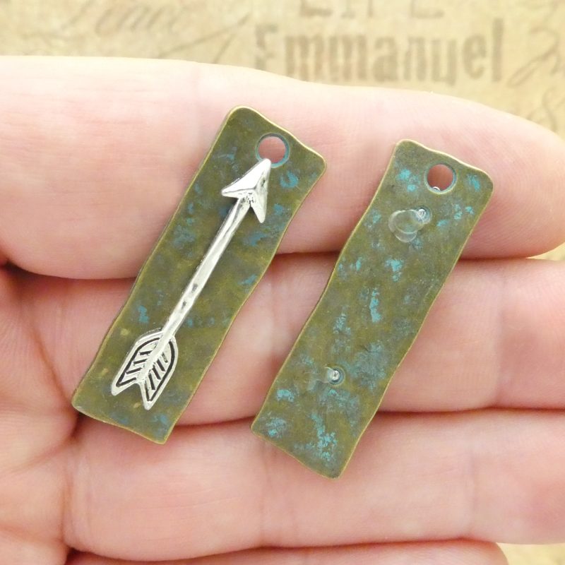 arrow charms for jewelry making