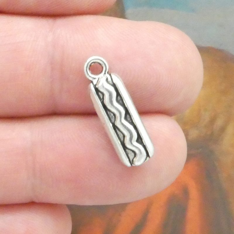 Hot Dog Charms Wholesale