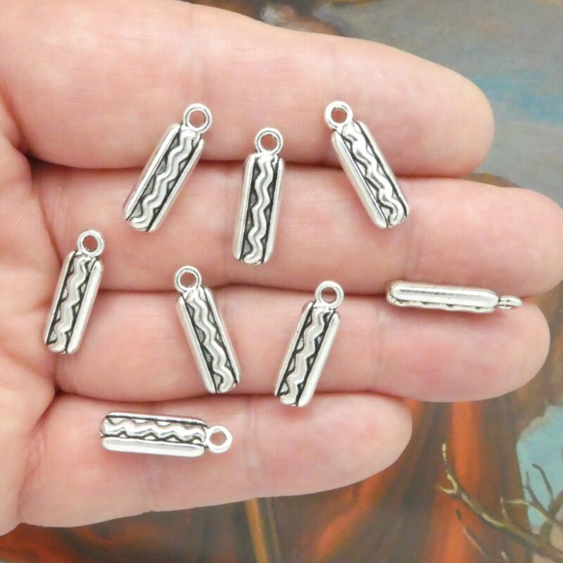 Hot Dog Charms Bulk