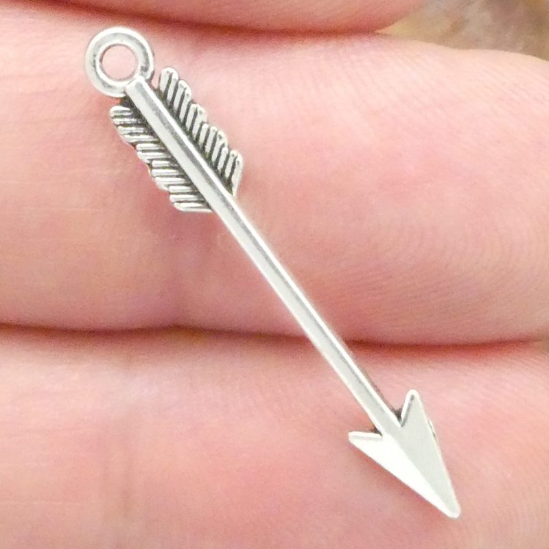 Silver Arrow Charms