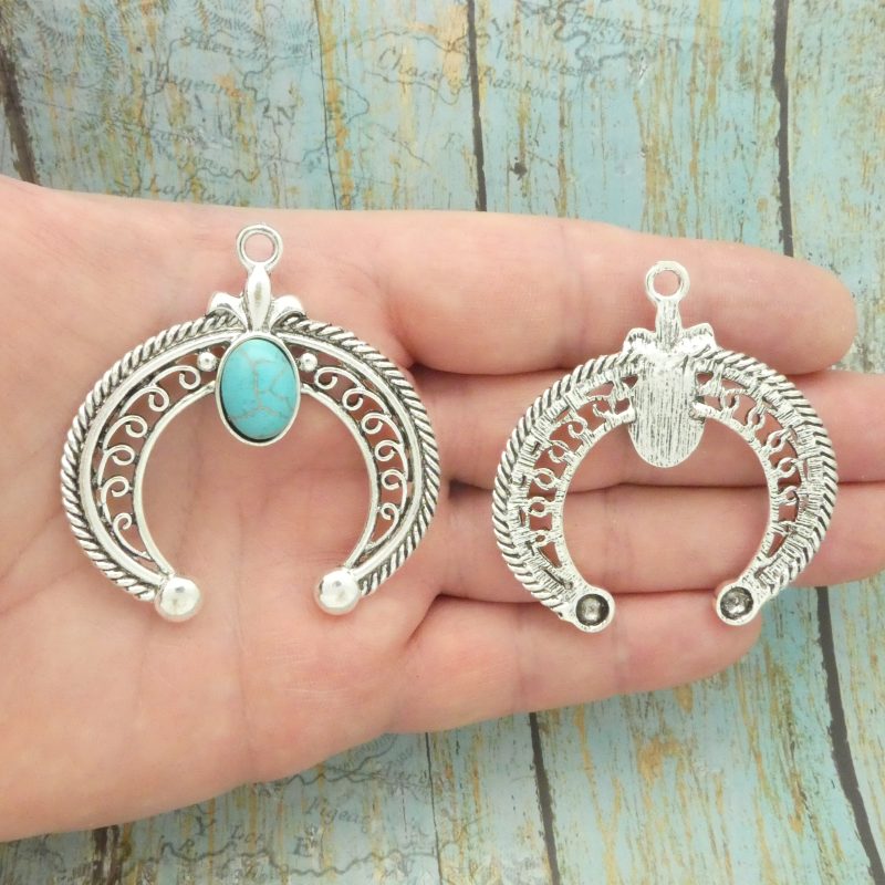 turquoise pendant silver
