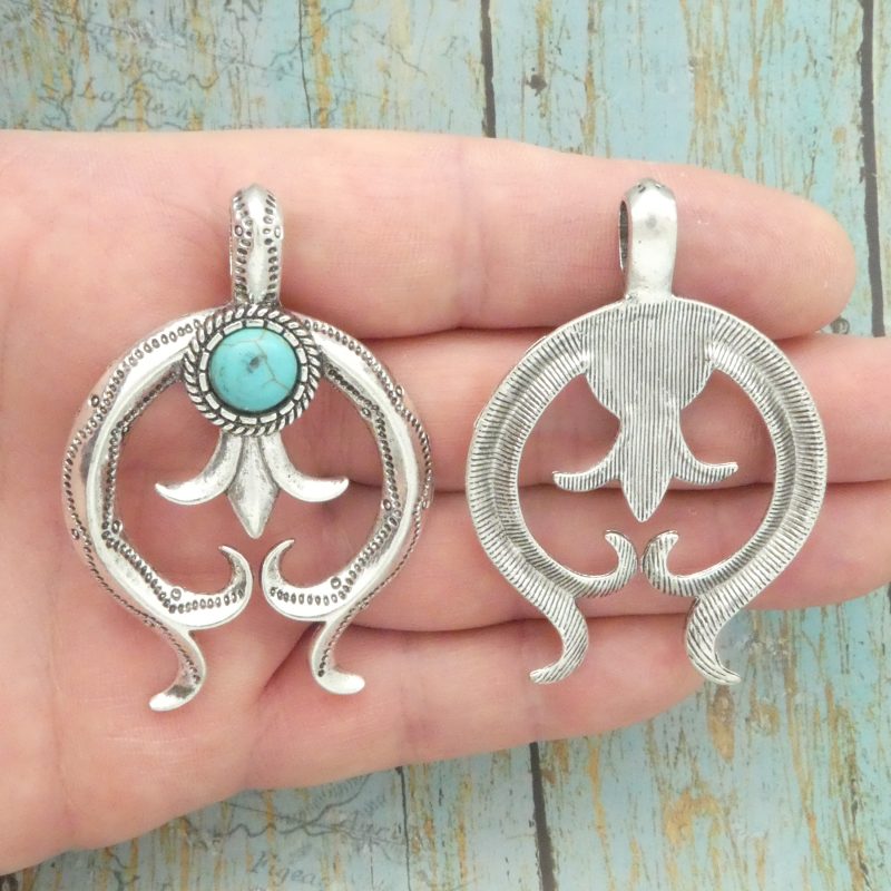 southwestern turquoise pendant