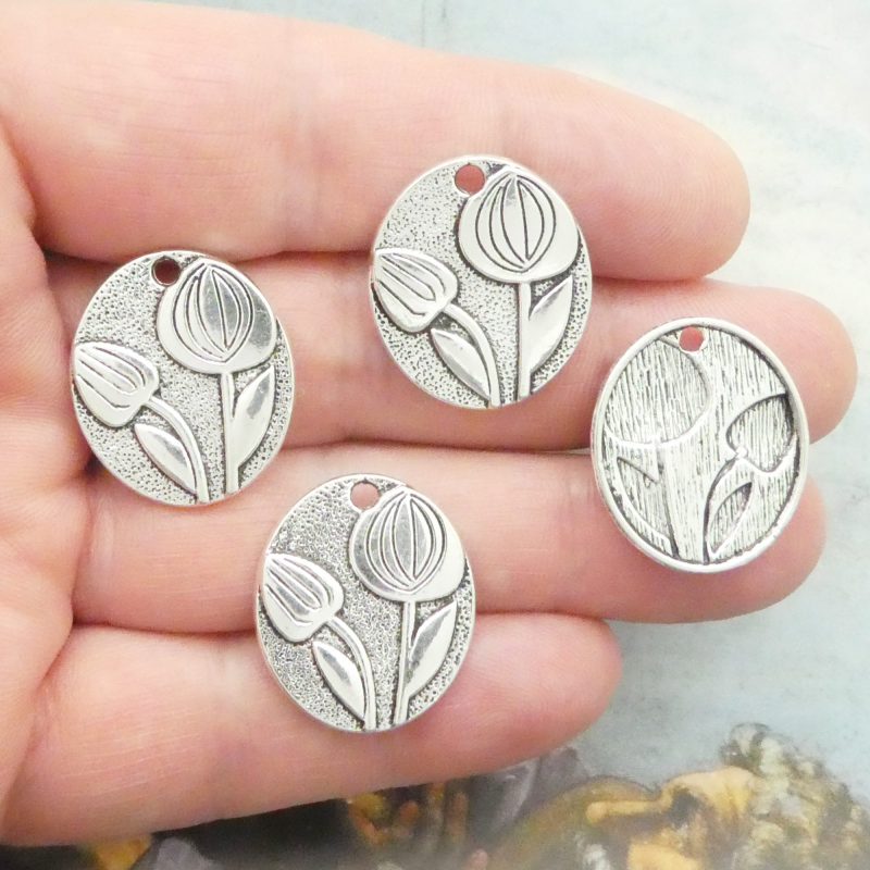 tulip charms wholesale