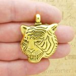 Tiger Head Pendants Wholesale