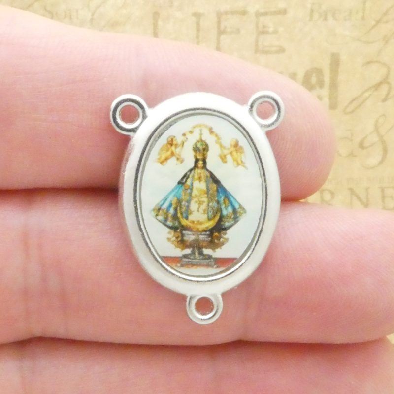 Our Lady of San Juan de Los Lagos Rosary Centerpiece