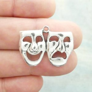 Comedy Tragedy Mask Charm