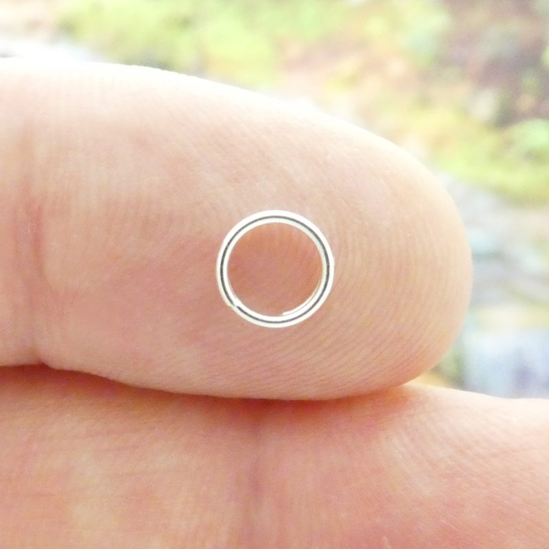 silver split rings