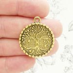 tree of life pendants bulk in gold pewter