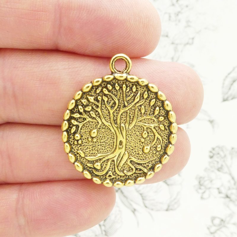tree of life pendants bulk in gold pewter