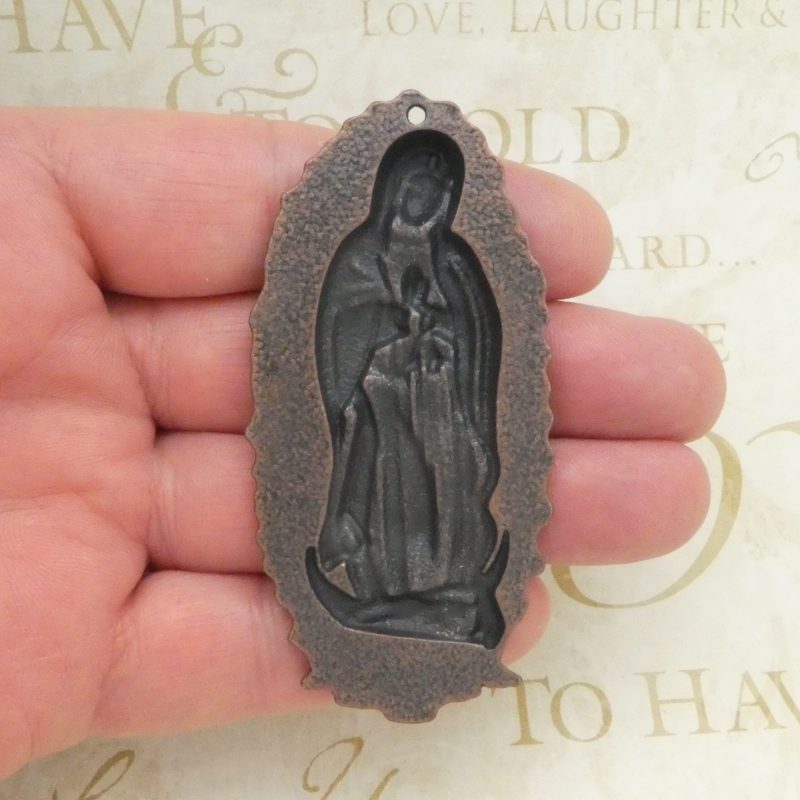1 Our Lady of Guadalupe Medals Copper Large by TIJC SP2082 - Image 4