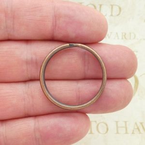 split key rings in copper