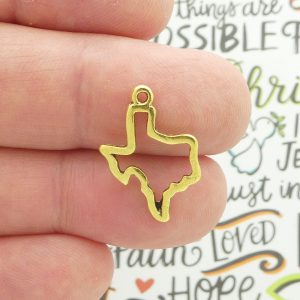 texas charms bulk in gold pewter