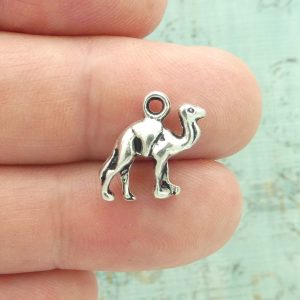 camel charms bulk in silver