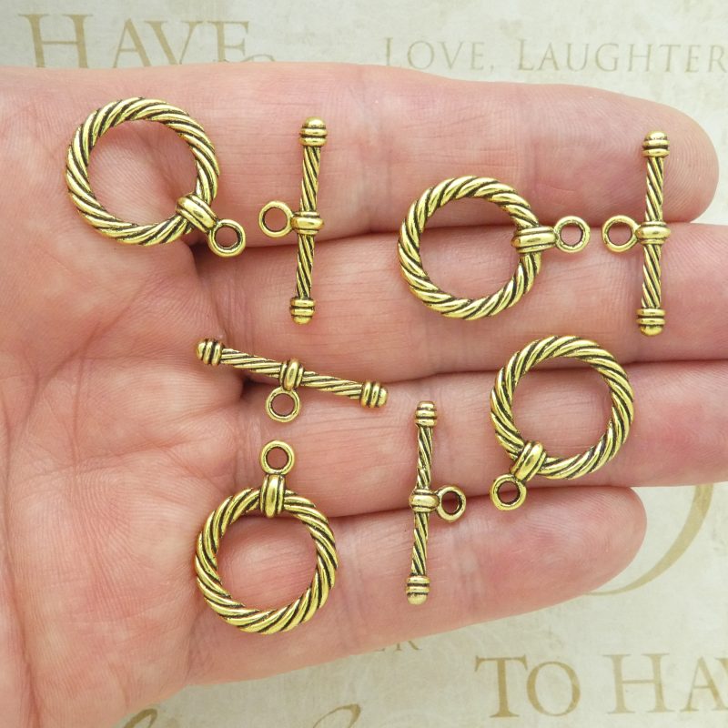 Gold Toggle Clasp Bulk