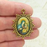 Virgin Mary and Baby Jesus Medals Bulk
