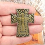 bronze southwest cross pendants bulk