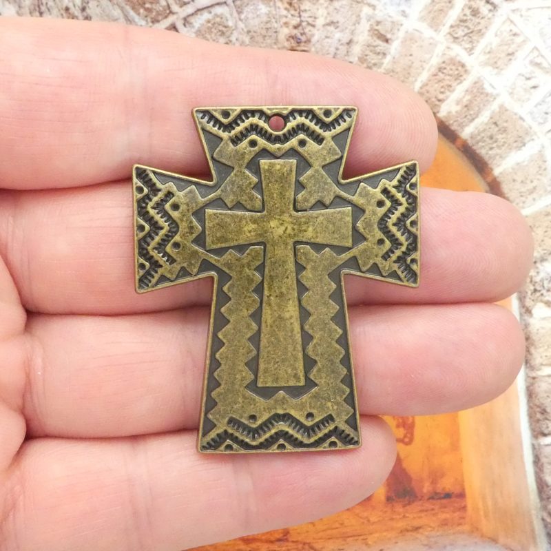 bronze southwest cross pendants bulk