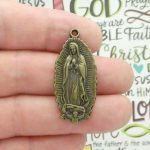 Our Lady of Guadalupe Medals bulk in bronze pewter